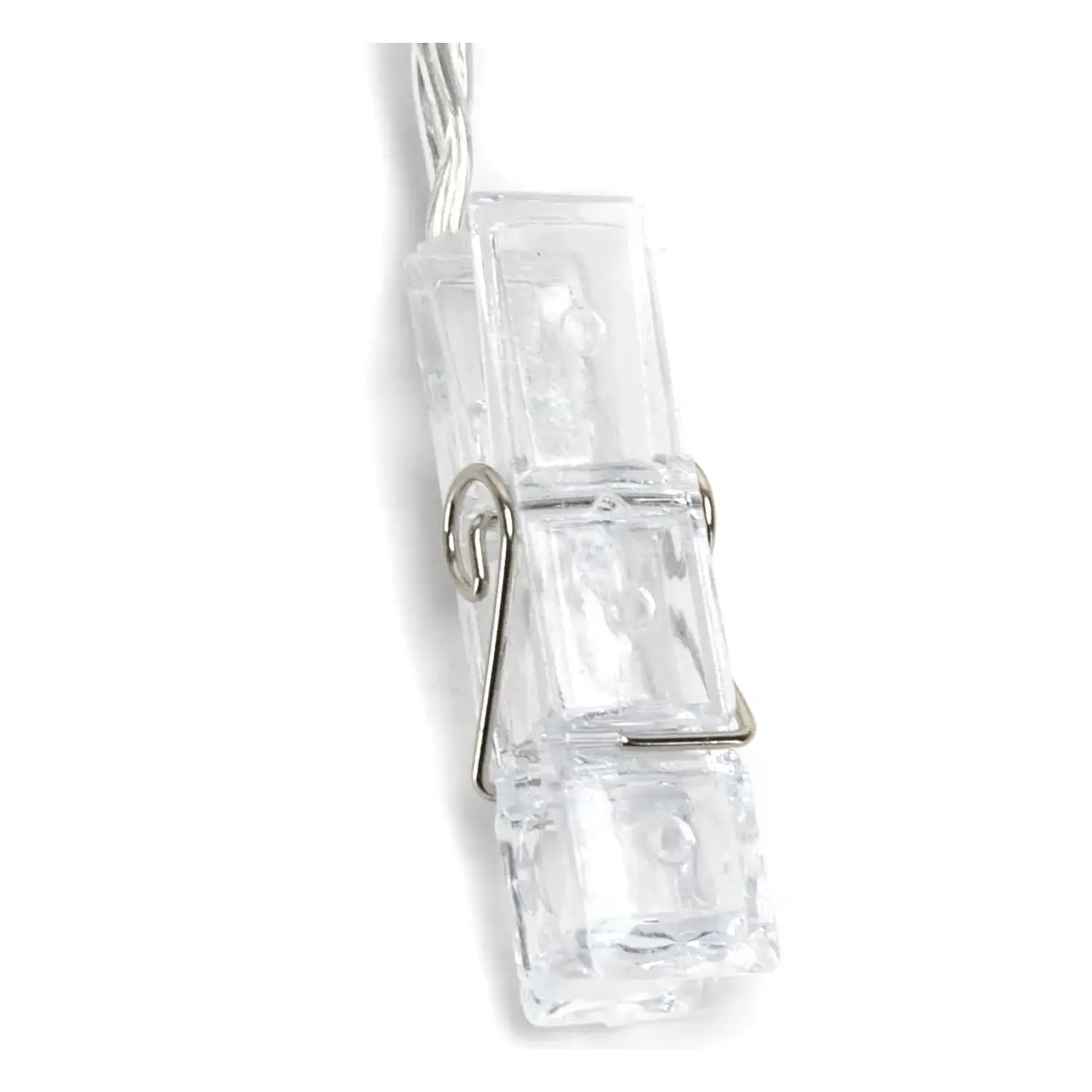 immagine Catena luminosa con mollette L3m-Luce calda-20LED-IP20