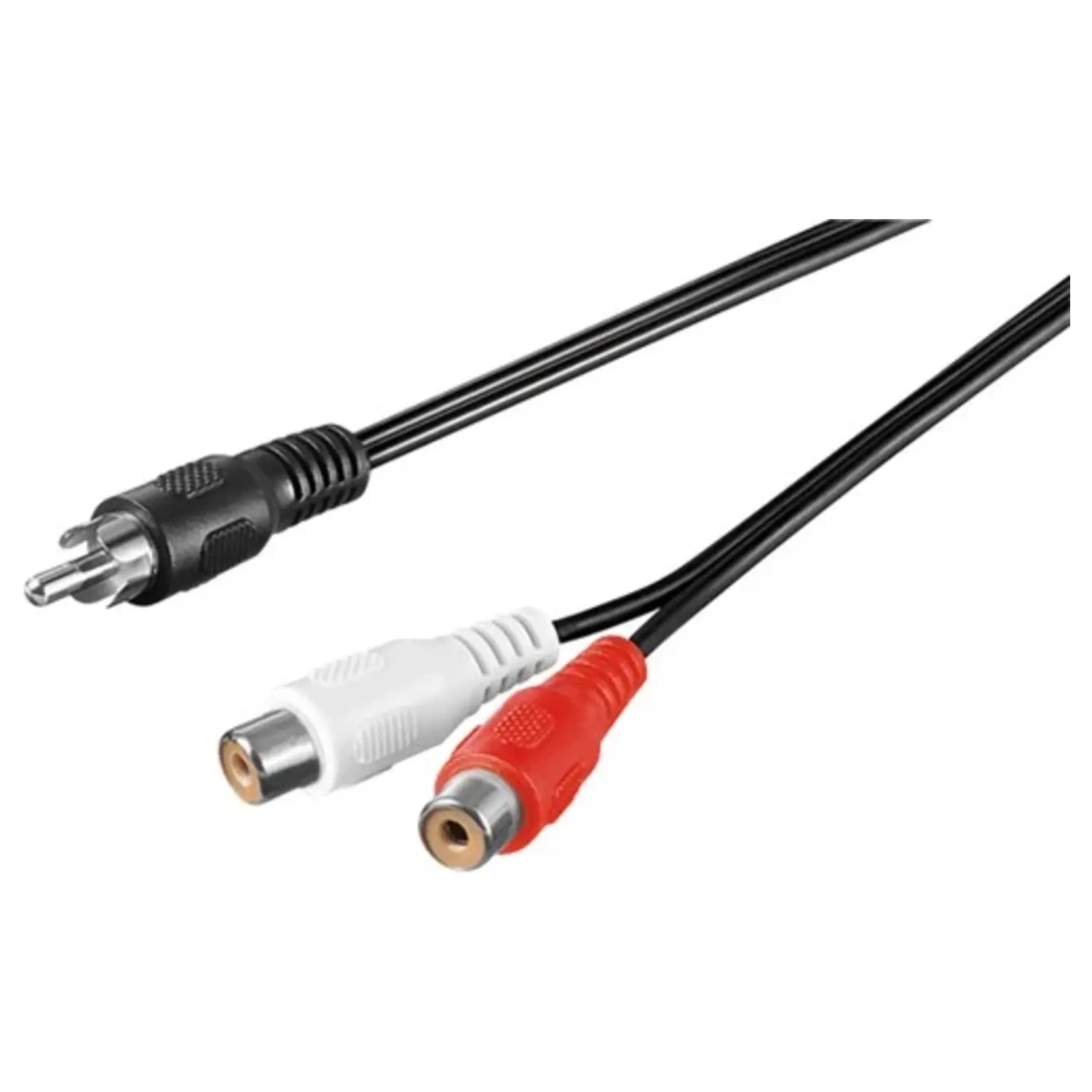 immagine cavo adattatore audio a Y da spina rca a 2 x presa rca economico 1,5 mt