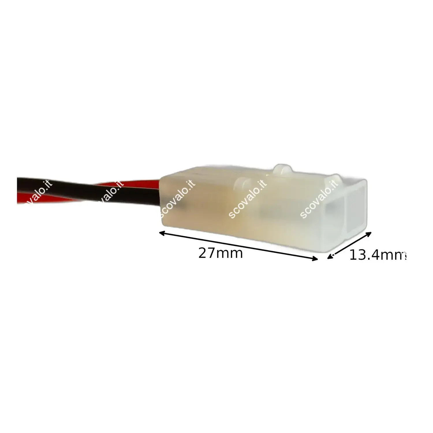 immagine cavo collegamento pacco batteria tamiya  14 cm presa