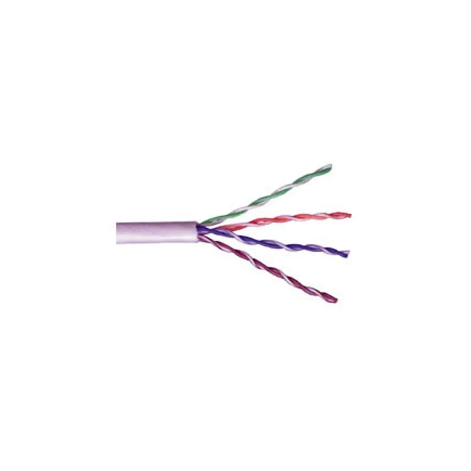 immagine del prodotto cavo di rete lan cat 5e utp non schermato rigido cca al metro 1 mt