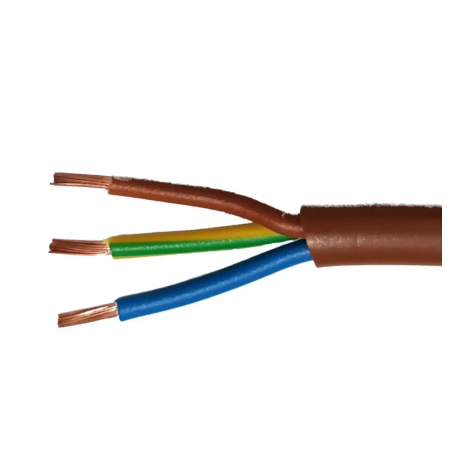 immagine del prodotto cavo filo elettrico fs180r18 3x2,5 mm marrone 1 mt