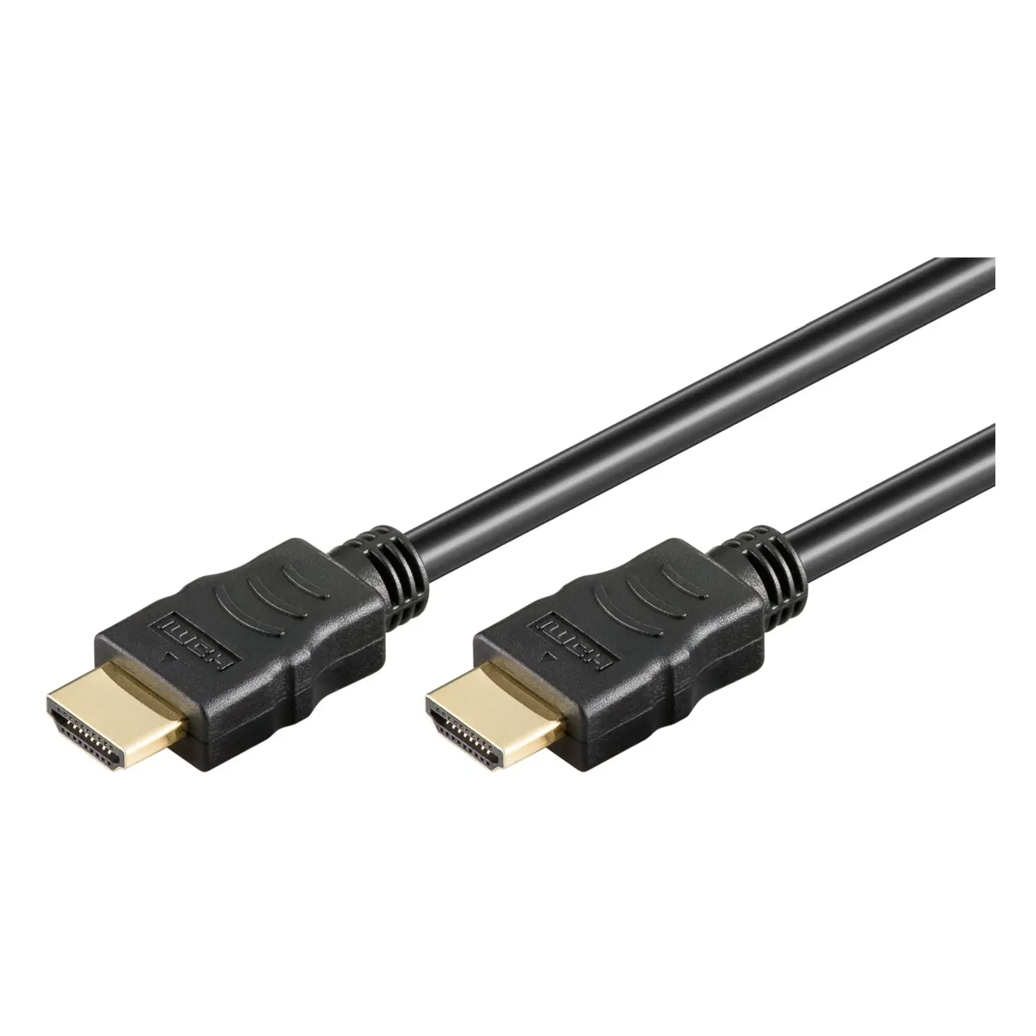 immagine cavo hdmi 2.0 ad alta velocità con ethernet 4K ultra HD 2160p nero 0,5 mt