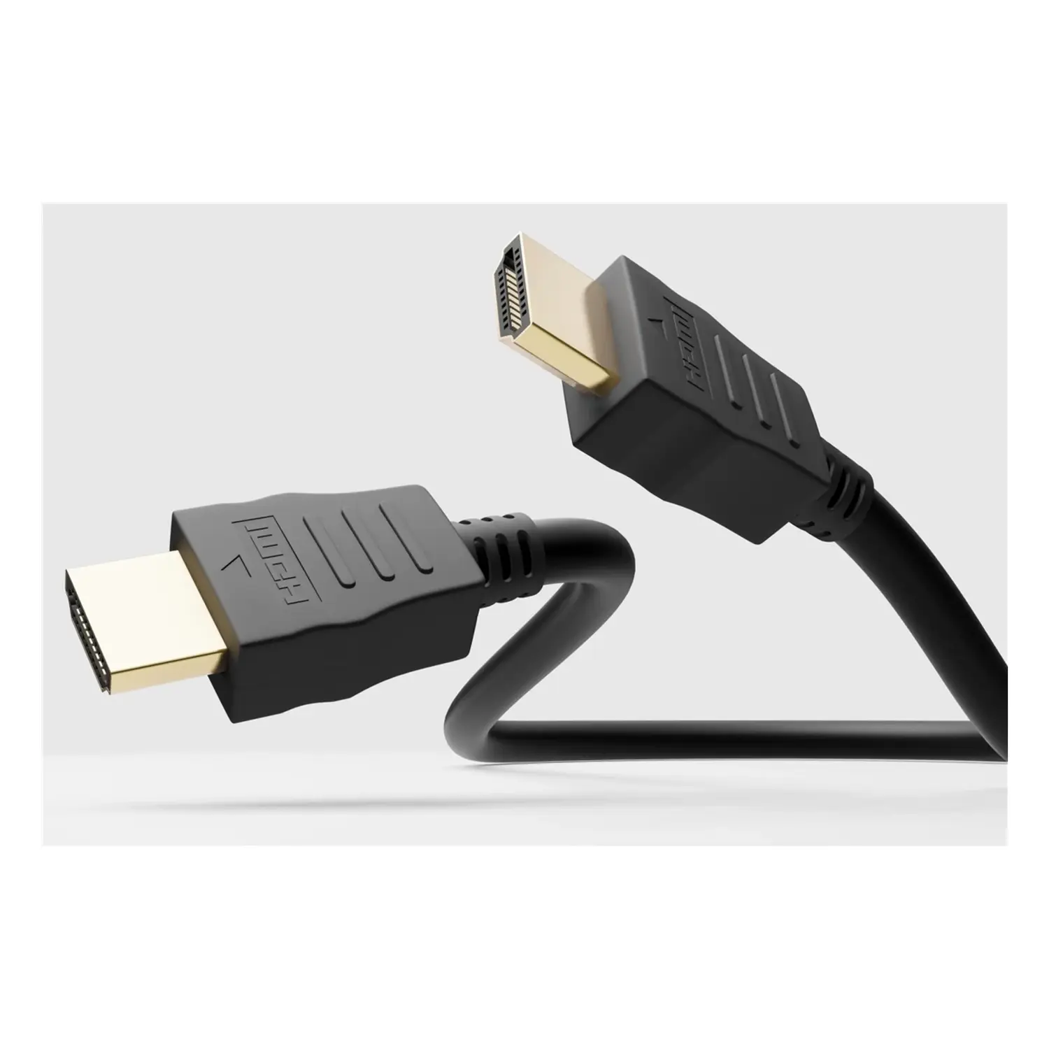 immagine cavo hdmi 2.0 ad alta velocità con ethernet 4K ultra HD 2160p nero 0,5 mt