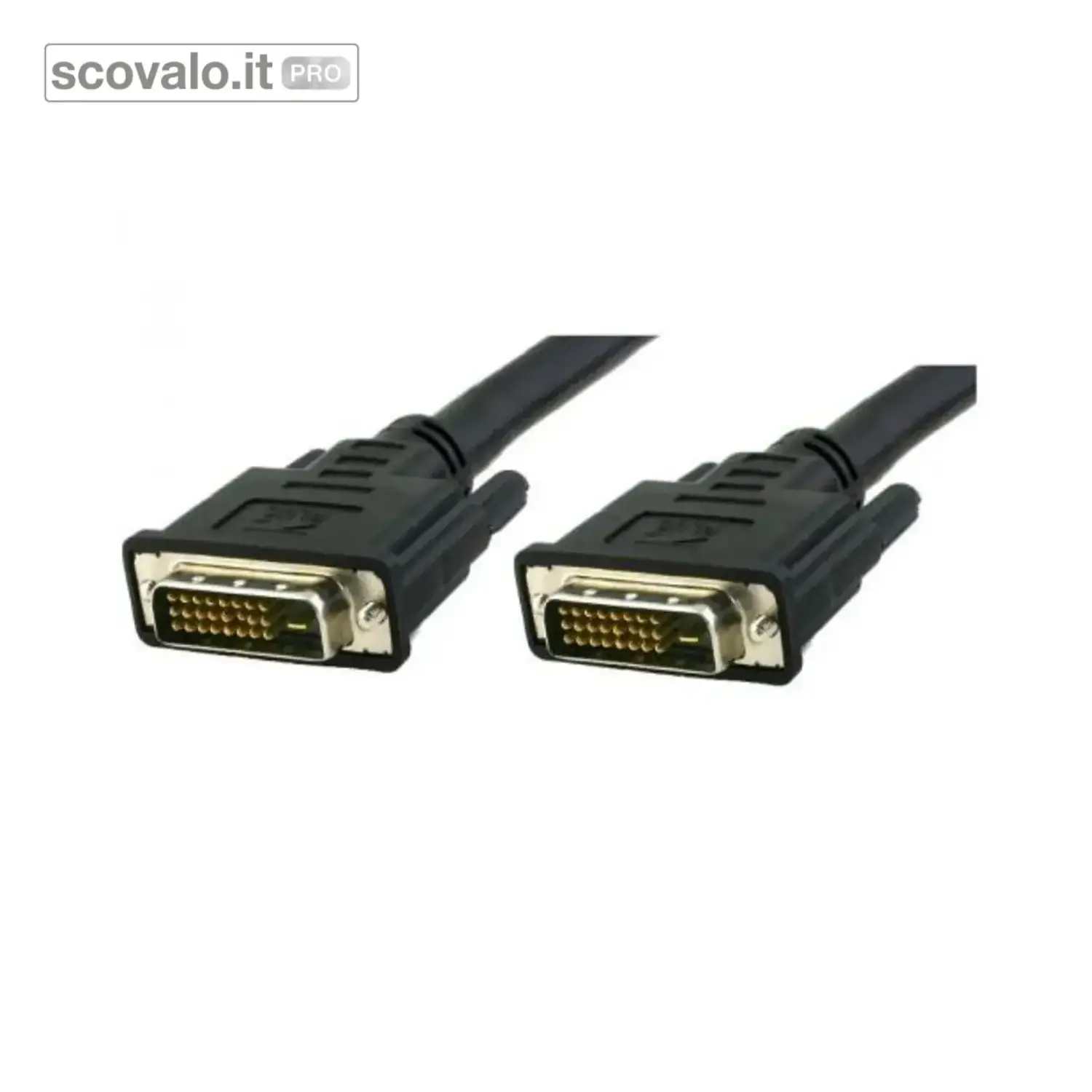immagine del prodotto Cavo Monitor DVI-D Dual Link Digitale M/M 10mt 24+1 Pin Alta Velocità