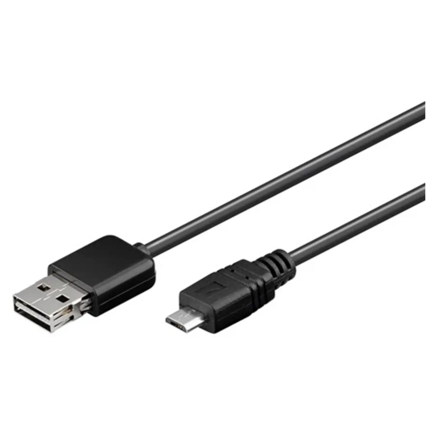 immagine cavo sincronizzazione e carica usb easy a micro-usb nero 3 mt