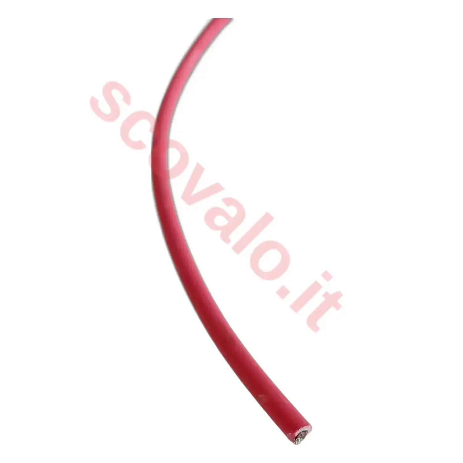 immagine del prodotto cavo solare da 4 mmq per impianto fotovoltaico H1Z2Z2-K rosso 1 mt