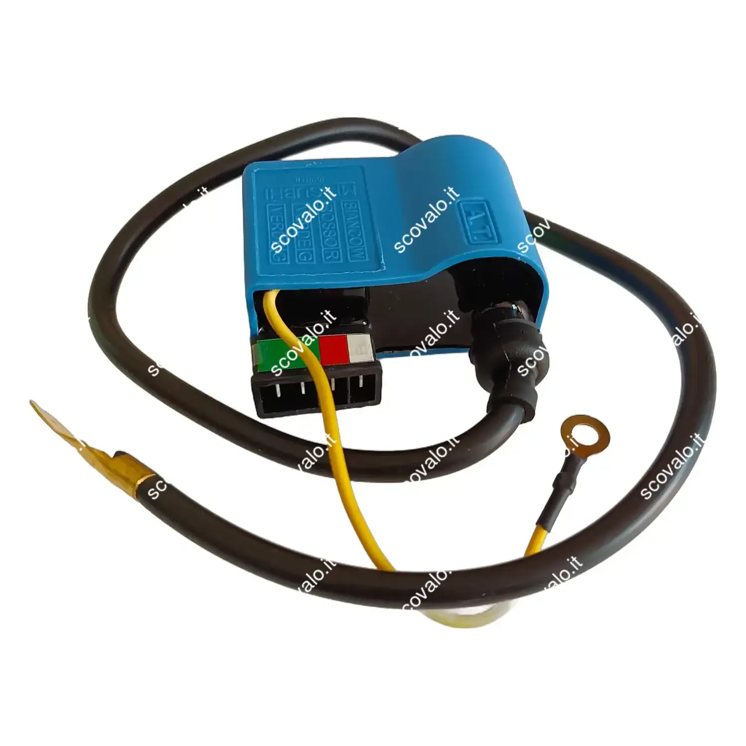 immagine centralina bobina elettronica compatibile vespa ape 50 rst mix cross  fl fl2 fl2 europa 
