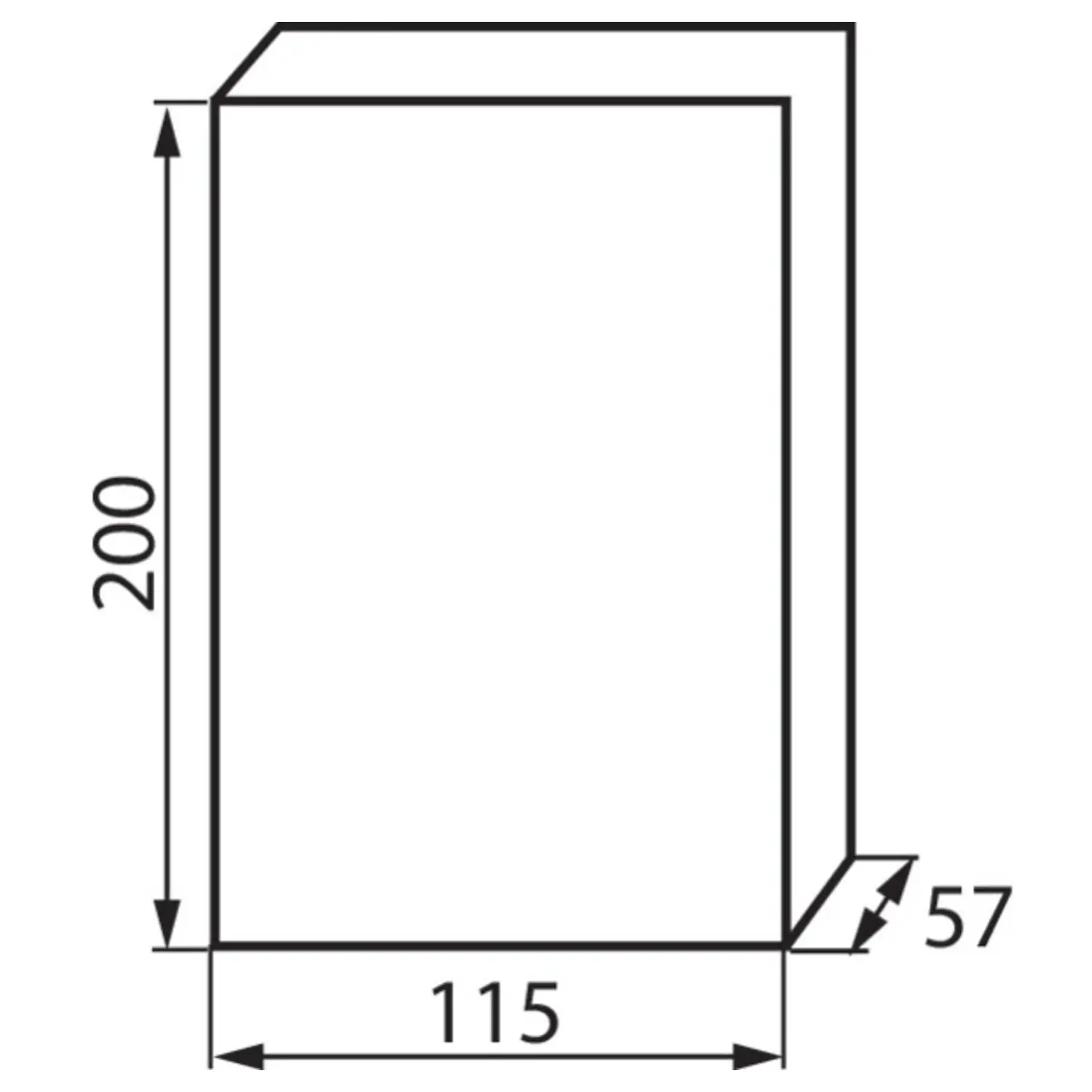 immagine centralino quadro elettrico da incasso din scatola interruttori moduli 4