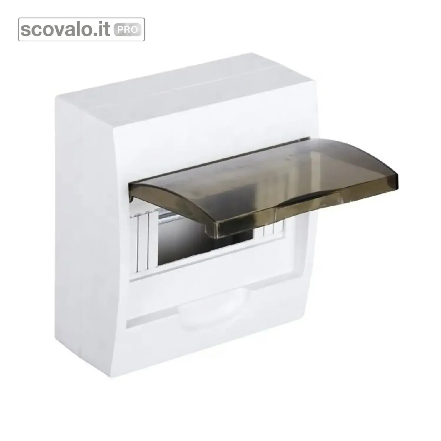 immagine del prodotto Centralino Elettrico Parete 8 Moduli DIN IP40 Portello Apribile 200x95mm