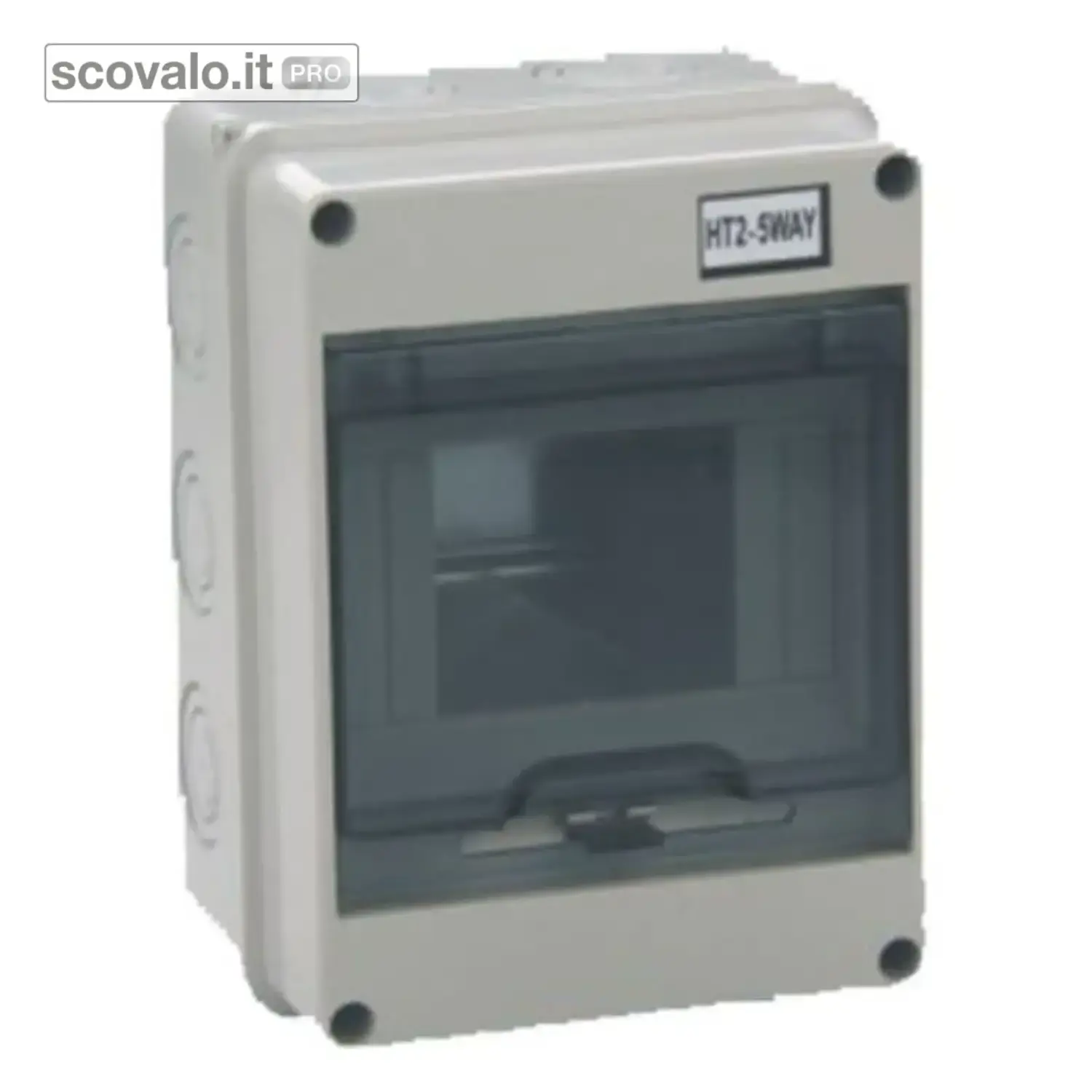 immagine del prodotto Centralino Elettrico Stagno IP65 5 Moduli 120x160x92mm con Portello
