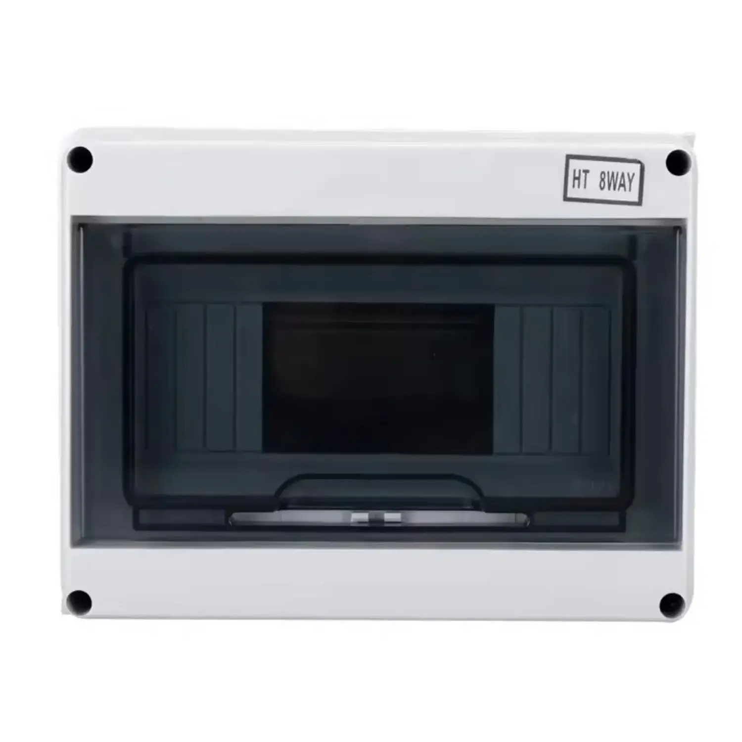 immagine del prodotto centralino da parete elettrico piccolo stagno moduli ip65 8 fori