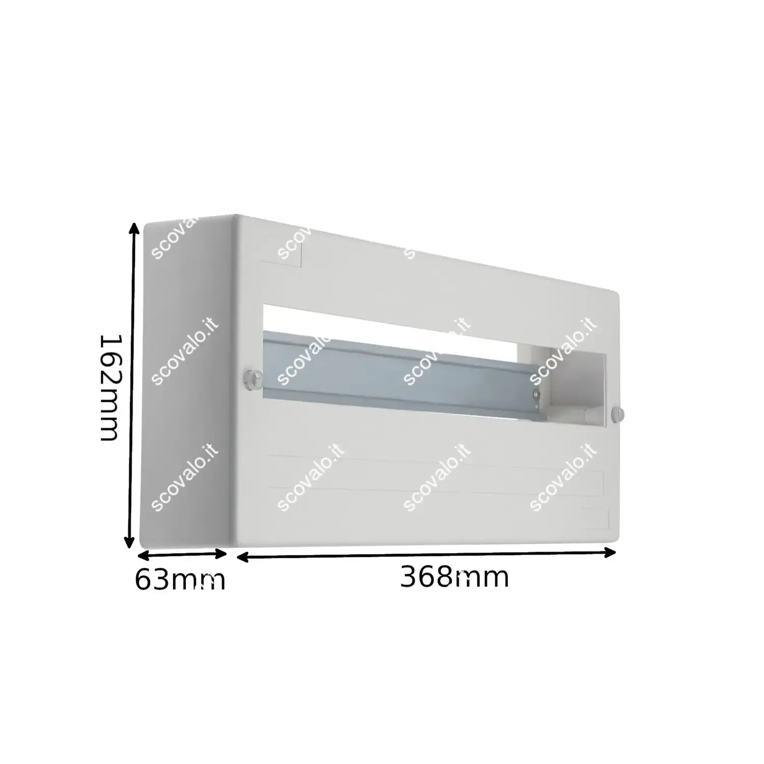 immagine centralino quadretto elettrico da parete IP30 moduli 18