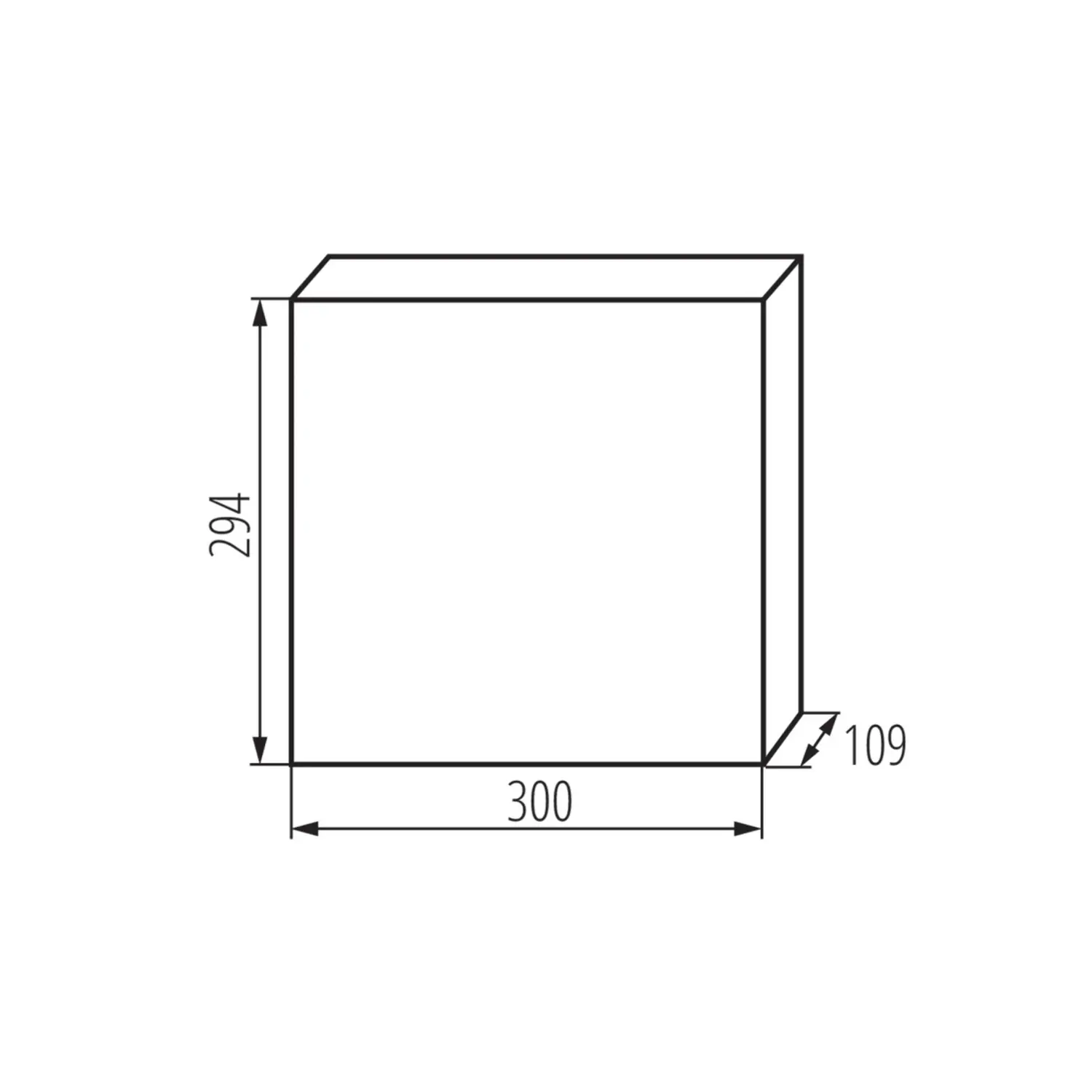 immagine centralino quadro di distribuzione elettrico da parete moduli 24 ip30