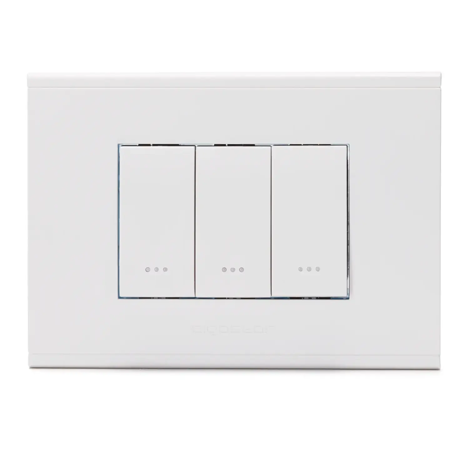 immagine Combinazione interruttore a 2 vie*3 Serie ABL bianco