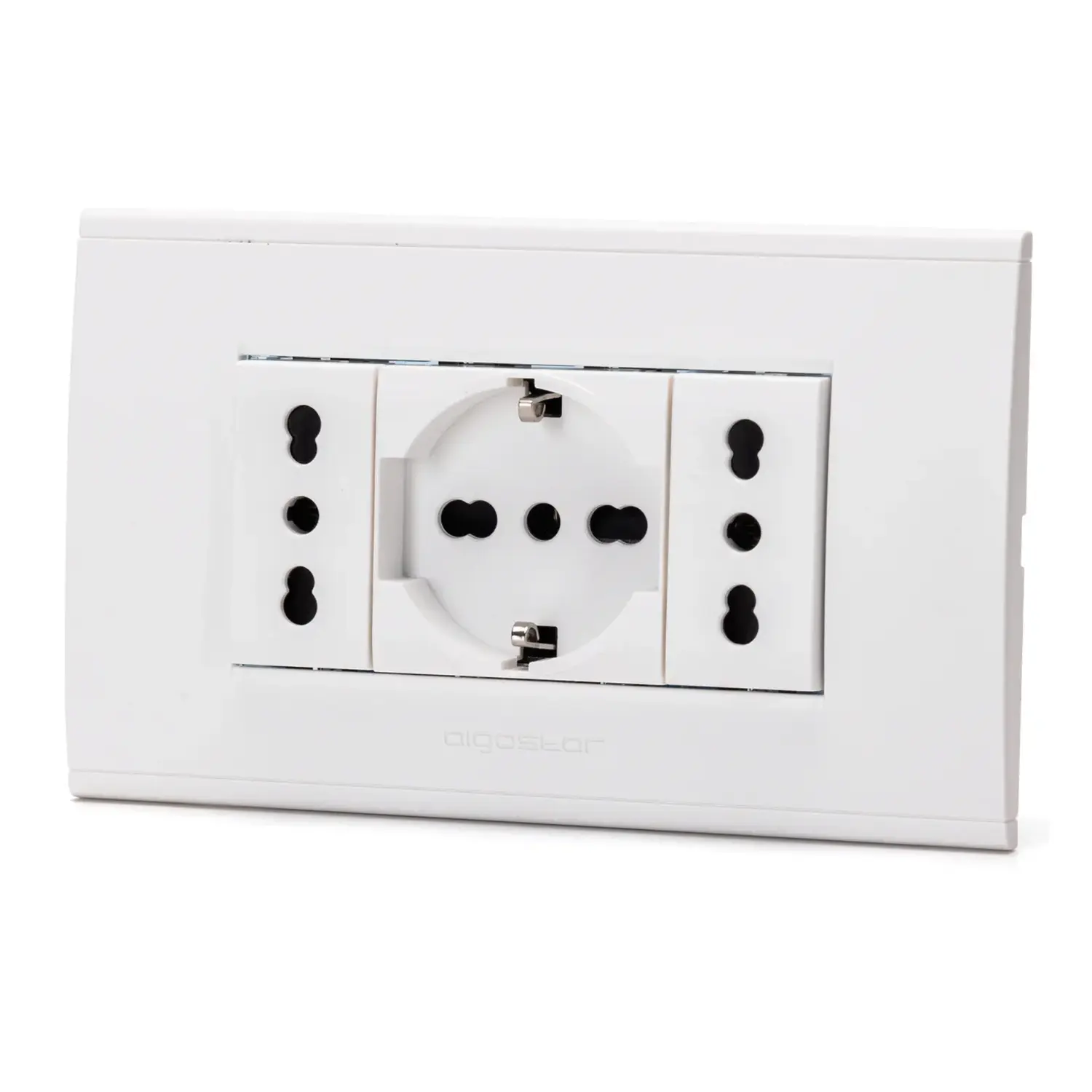 immagine del prodotto Combinazione prese 2*P17/11+P40 Serie ABL bianco