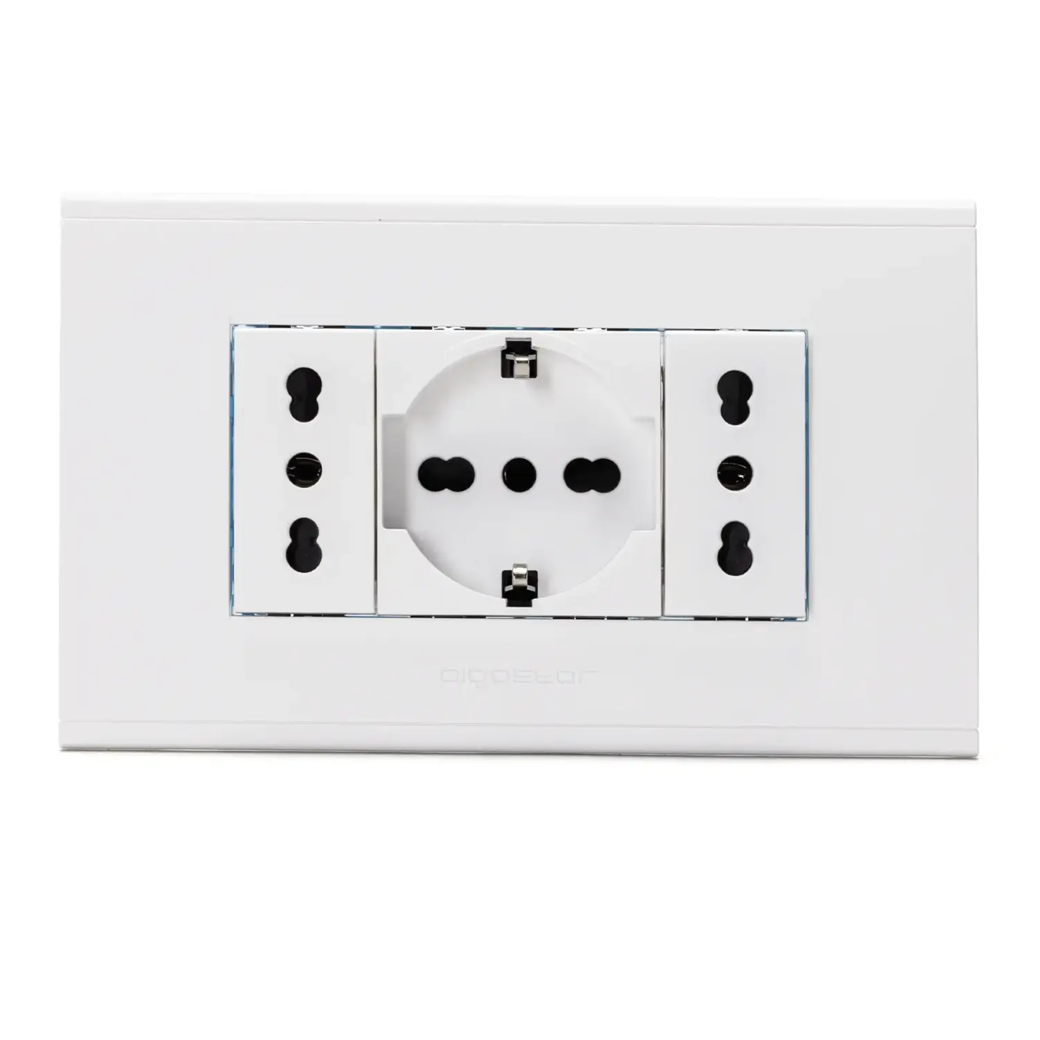 immagine Combinazione prese 2*P17/11+P40 Serie ABL bianco