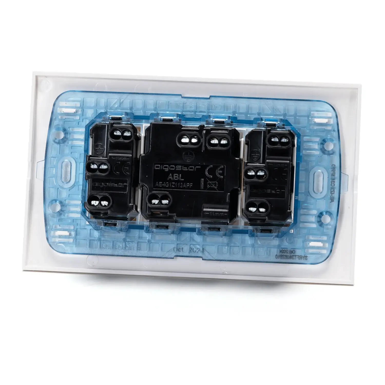 immagine Combinazione prese 2*P17/11+P40 Serie ABL bianco