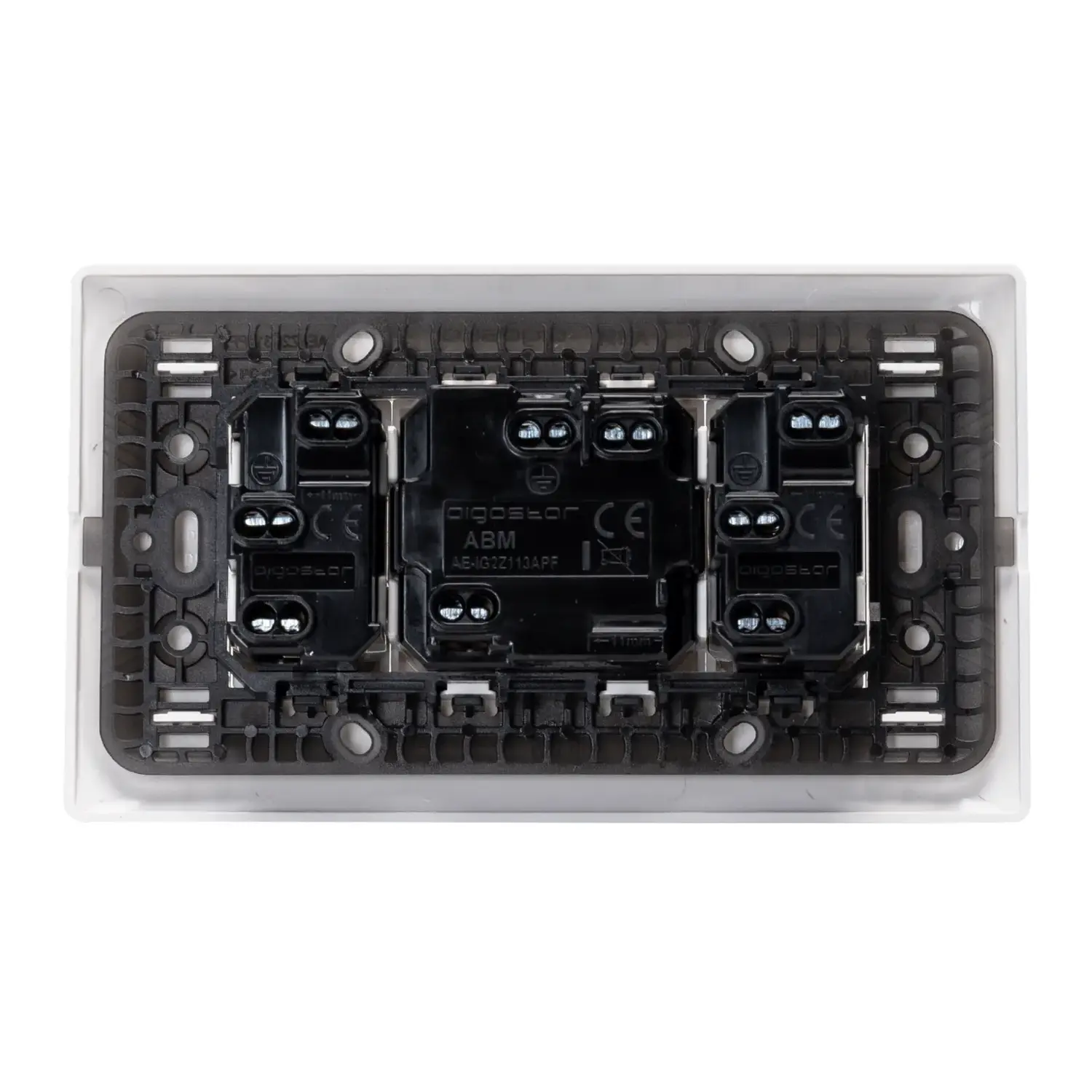 immagine Combinazione prese 2*P17/11+P40 Serie ABM bianco