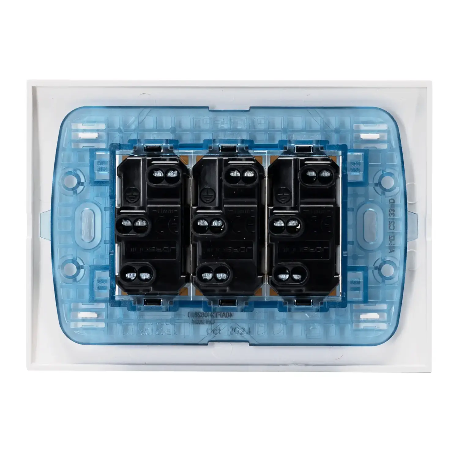 immagine Combinazione prese P17/11*3 Serie ABL bianco