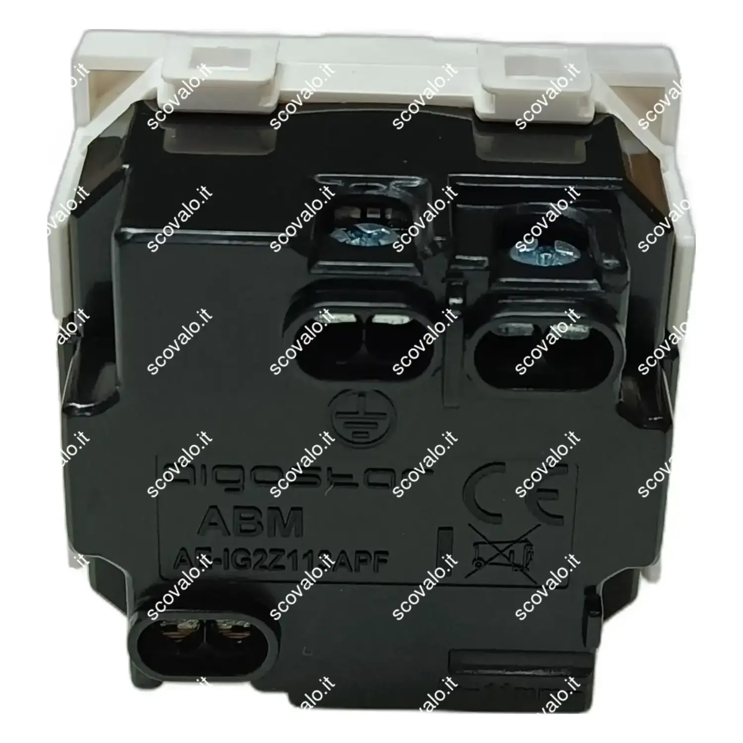 immagine compatibile matix presa schuko 10-16a bianco