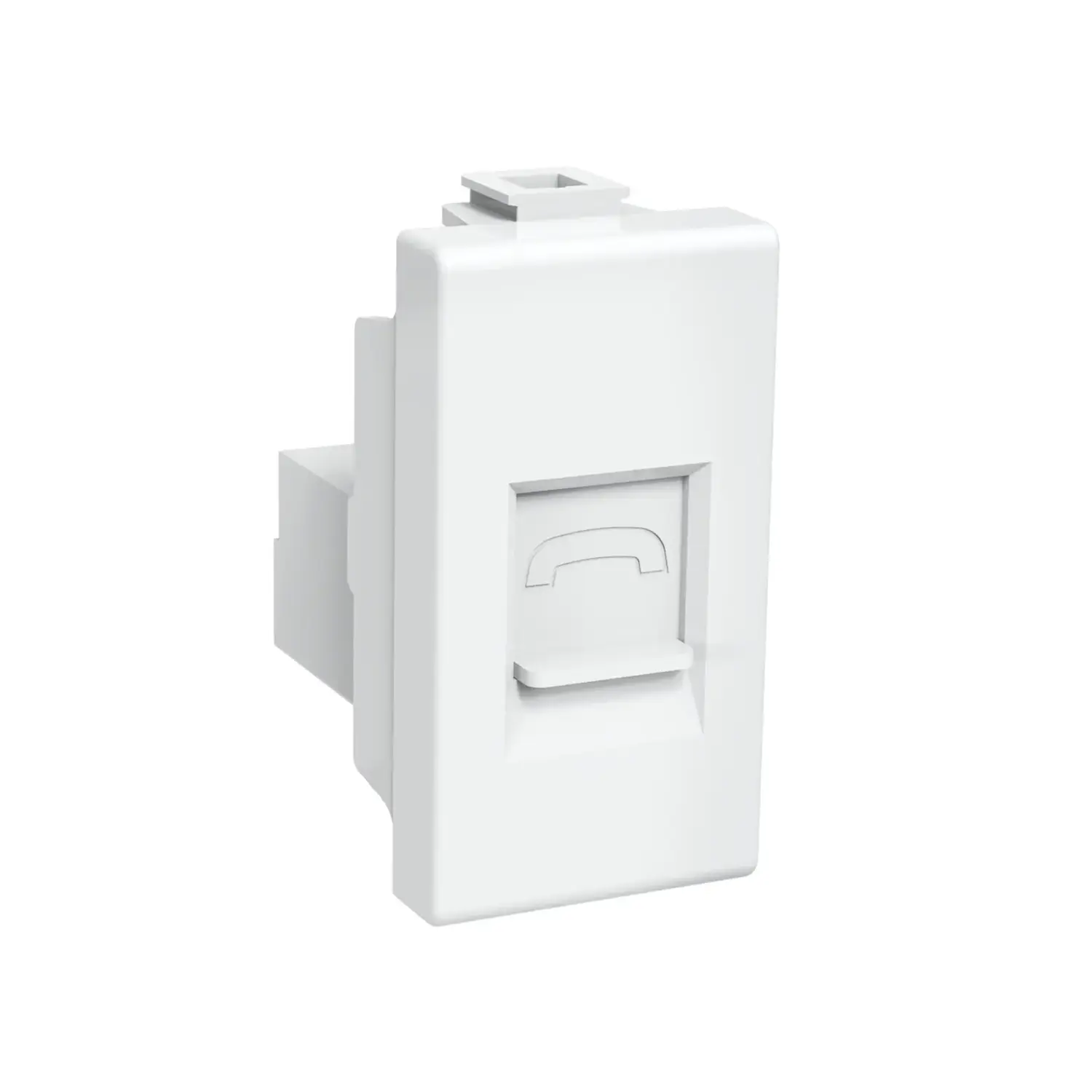 variante presa telefonica rj11 - bianco