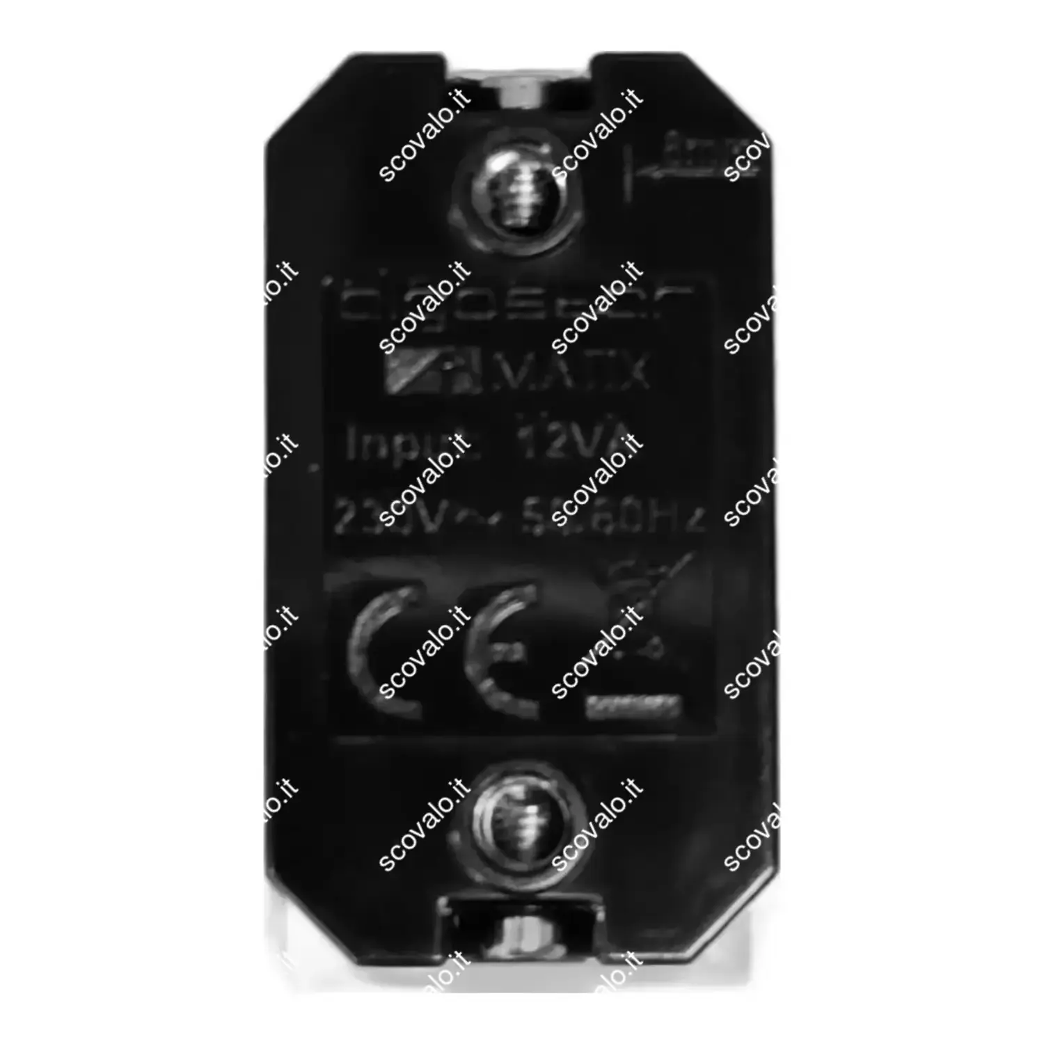 immagine compatibile matix suoneria 220volt bianco