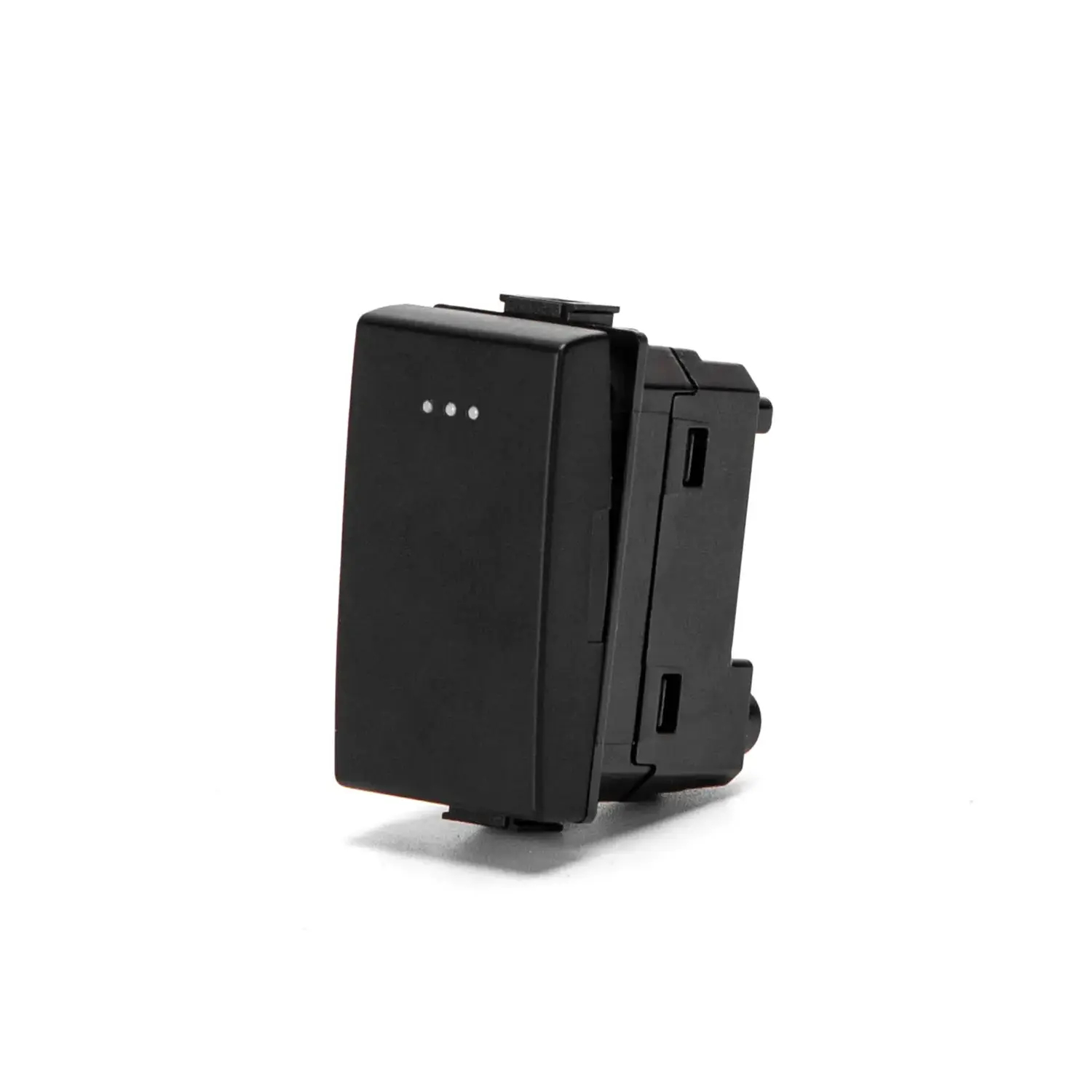 immagine del prodotto compatibile matix 250v 16A pulsante nero