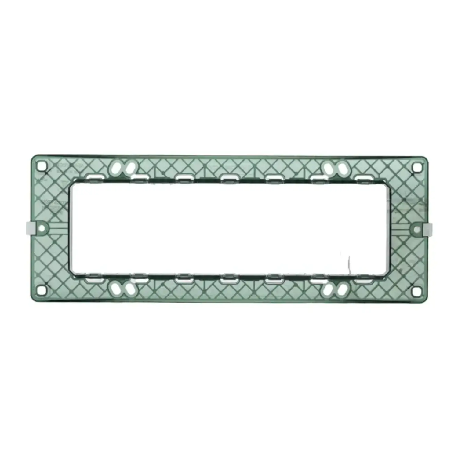 immagine Supporto 7 Posti Vimar Plana Compatibile Bianco Incasso 506