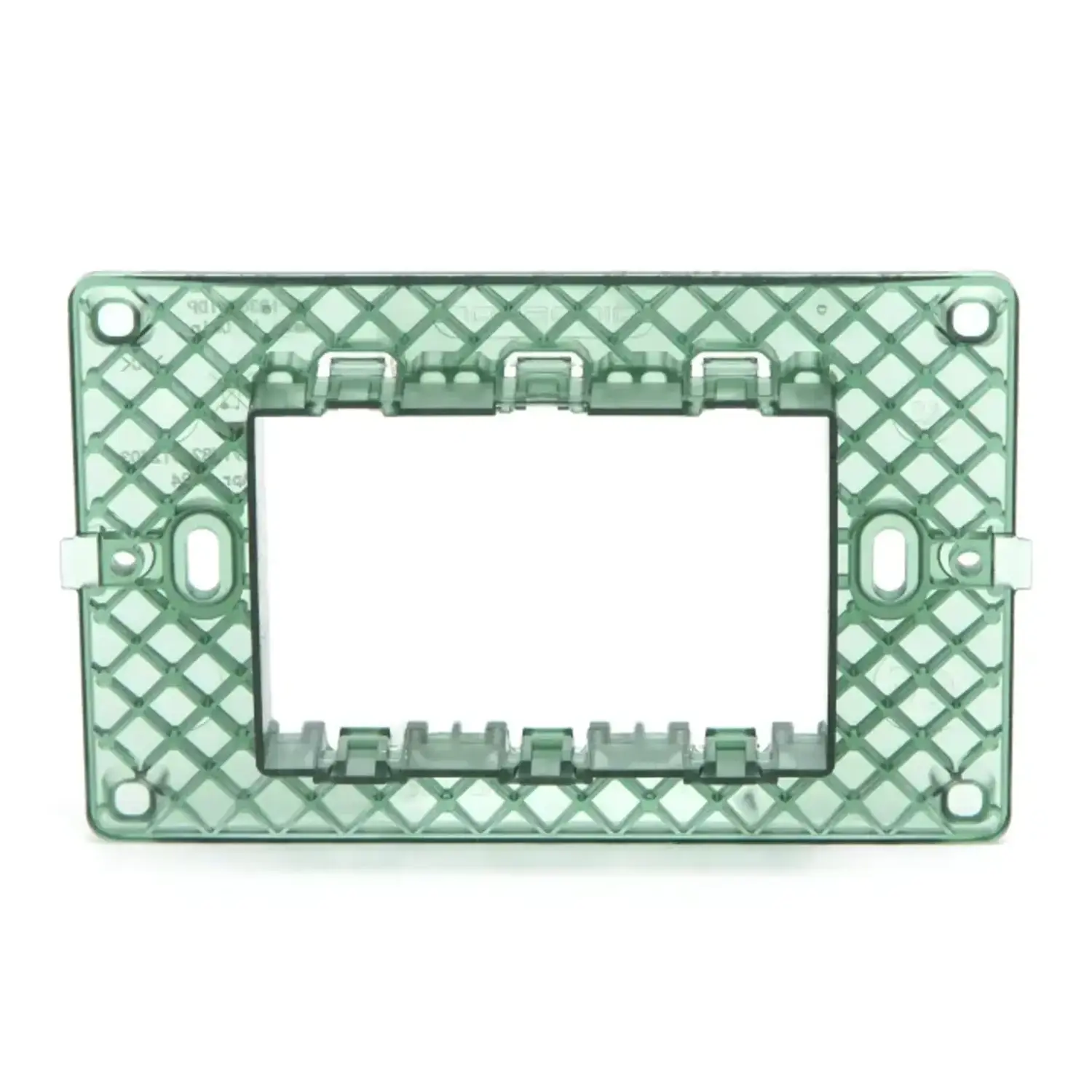 immagine Supporto 3 Posti Compatibile Vimar Plana Cassetta 503 Completo Viti | Aigostar