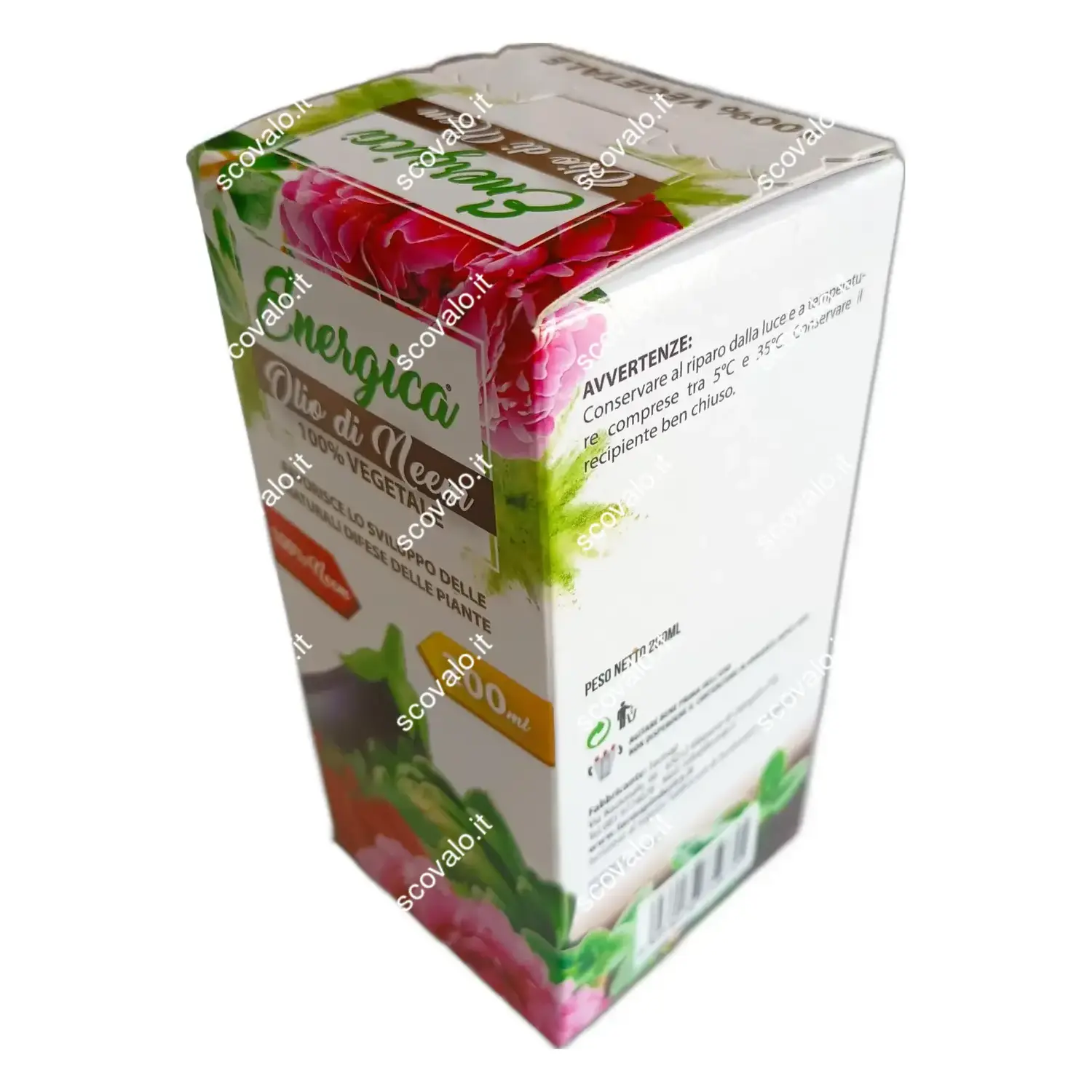 immagine concime liquido fertilizzante per piante olio di neem 200 ml