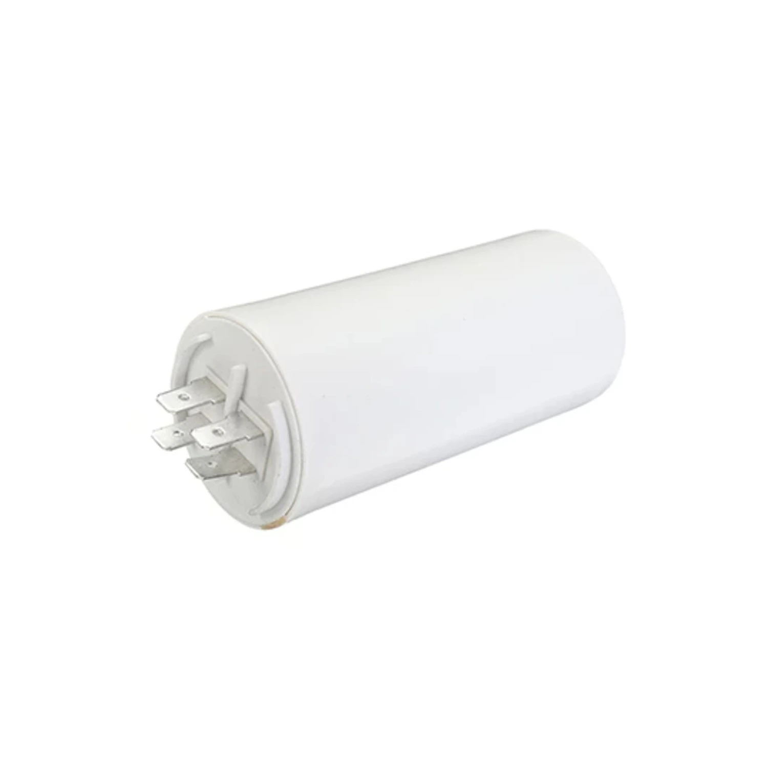 immagine del prodotto condensatore di spunto 2 poli con terra CE bianco 450 volt 25 uf wnt 97997