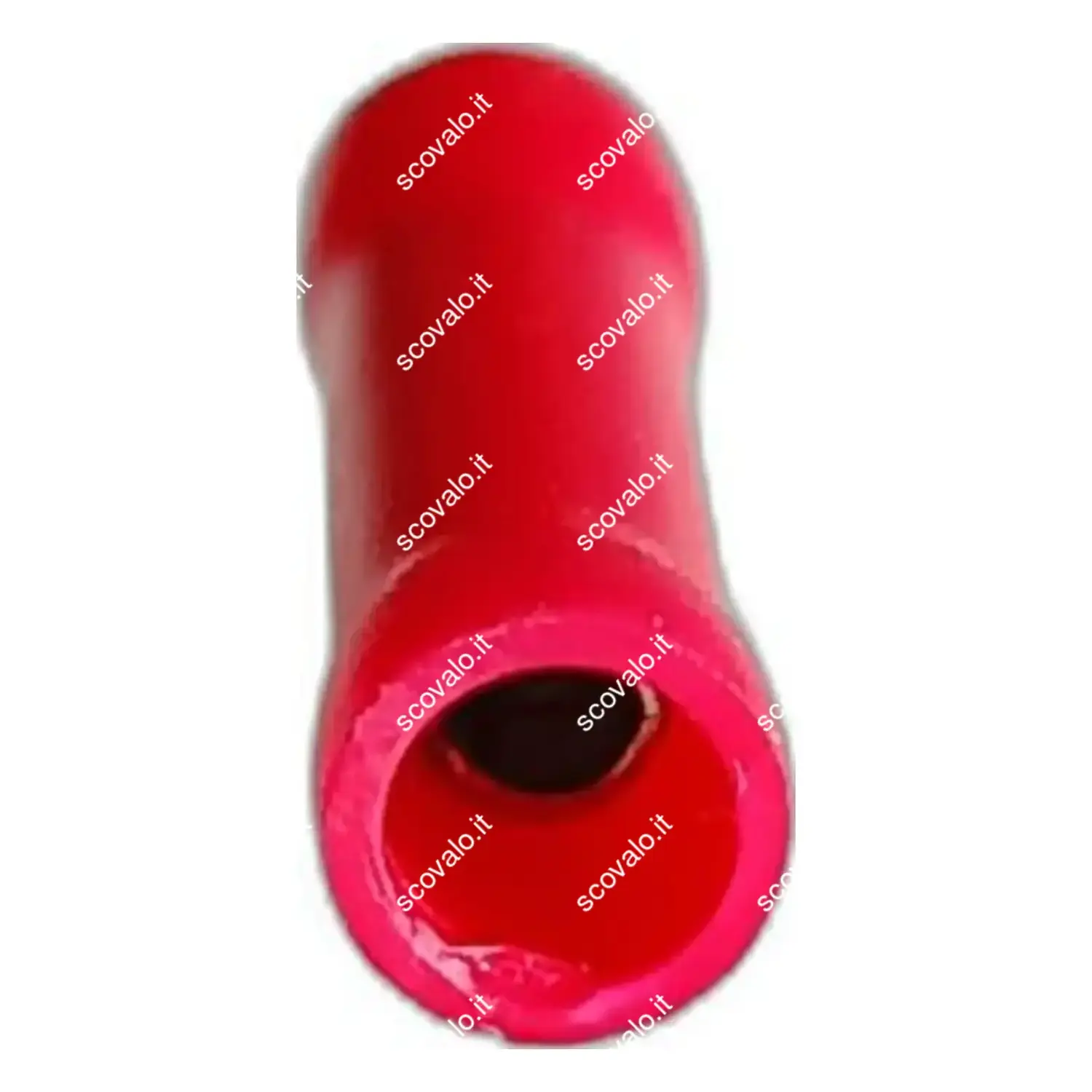 immagine connettore di testa fischiotto 1.5-2.5 mm isolato giunto tubetto filo rosso 100 pezzi