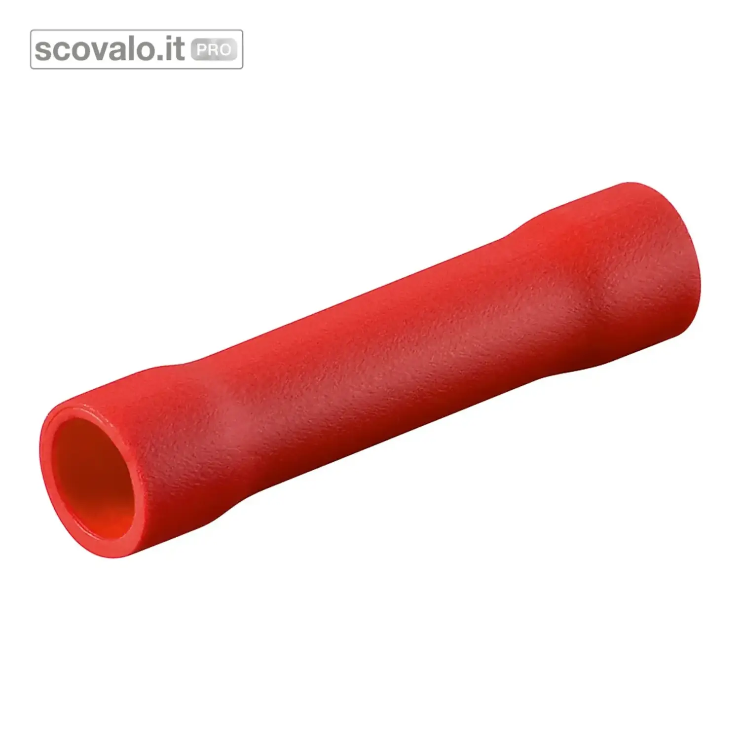 immagine del prodotto Connettore di testa 1.5-2.5 mm² Rosso 100 pz Giunto Elettrico Isolato Fischiotto