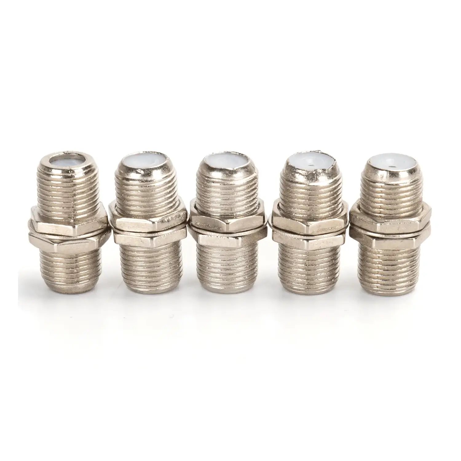 immagine Connettore giuntino tipo F giunto antenna per RG6/U