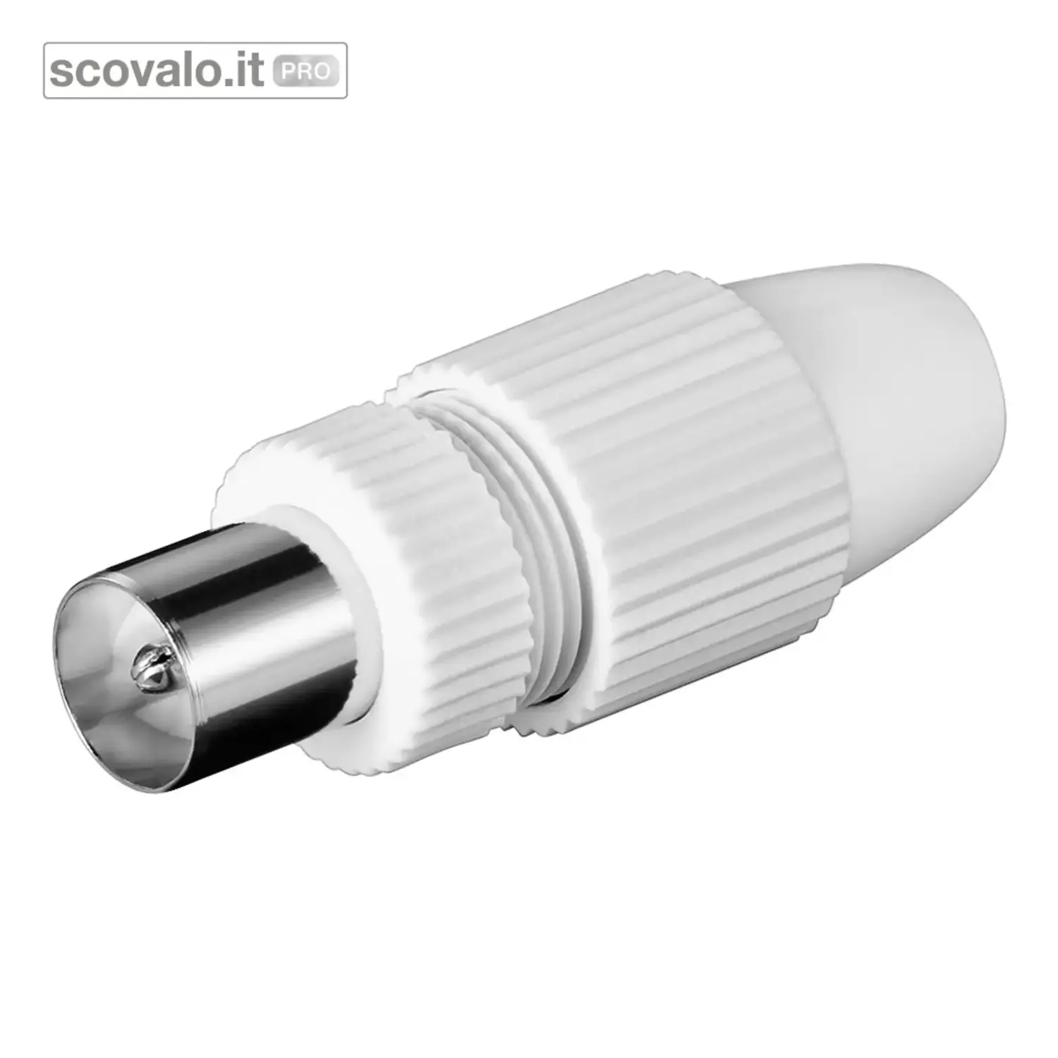immagine del prodotto Connettore Coassiale Antenna TV 9.5mm Spina Rapida Senza Viti DVB-T