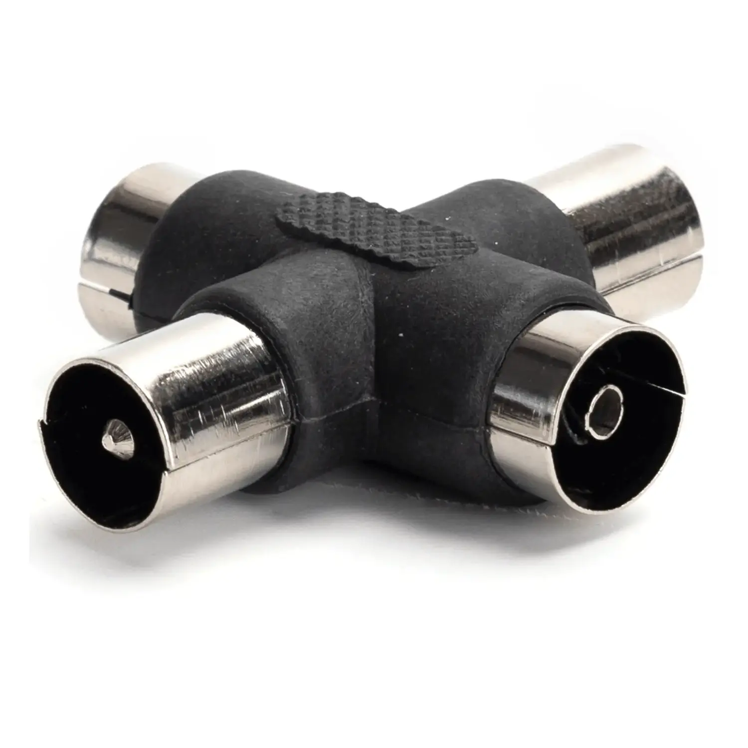 immagine del prodotto Connettore TV   4*9,5mm  maschio+femmina nero