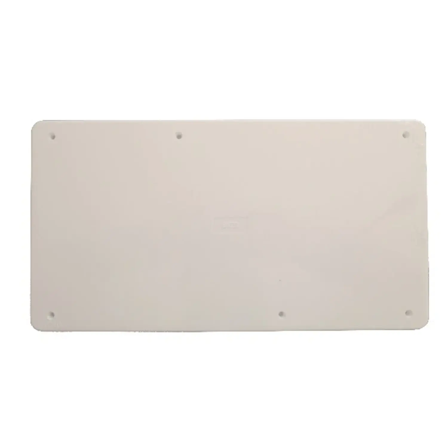 immagine coperchio cassetta elettrica di derivazione bianco 312x165mm