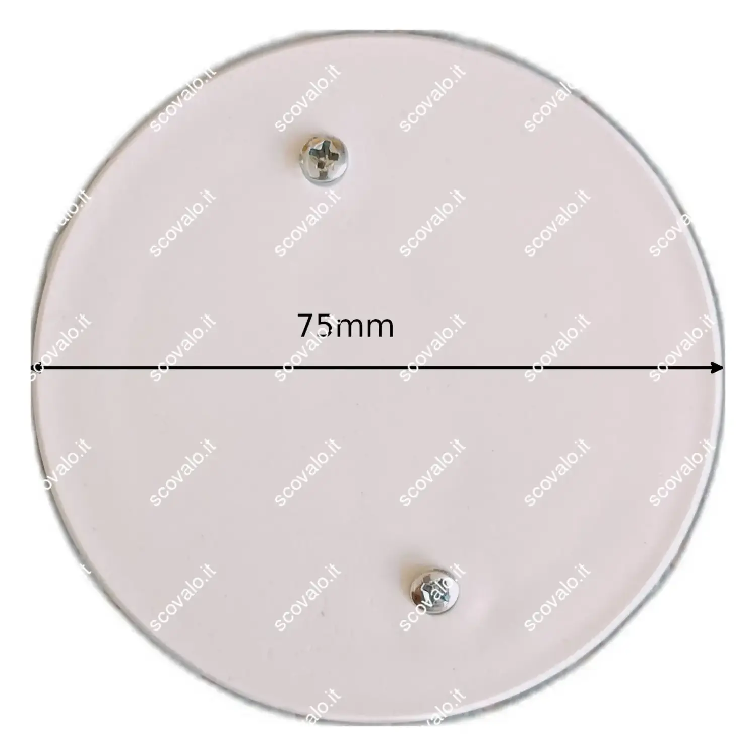 immagine coperchio per cassetta di derivazione tonda ad espansione 65 mm