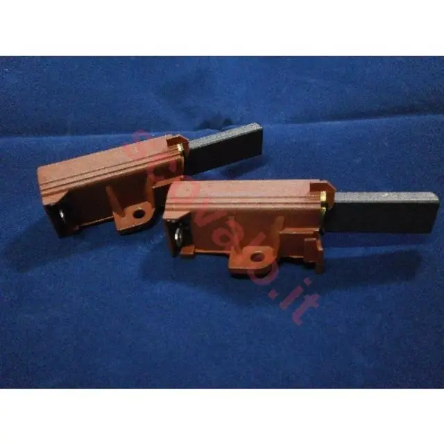 immagine coppia spazzole carboncini lavatrice sole 5x12,5 ariston indesit originali var c00196546