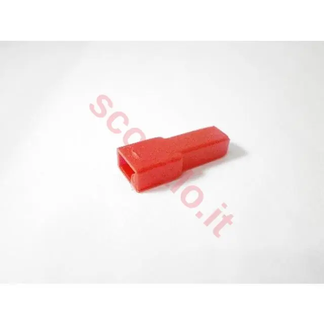 immagine del prodotto coprifaston femmina passo 6,35 rosso var 130312