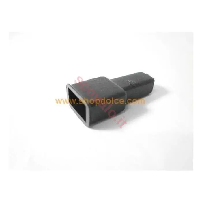 immagine del prodotto coprifaston per faston maschio passo 6,35 mm nero var 130320