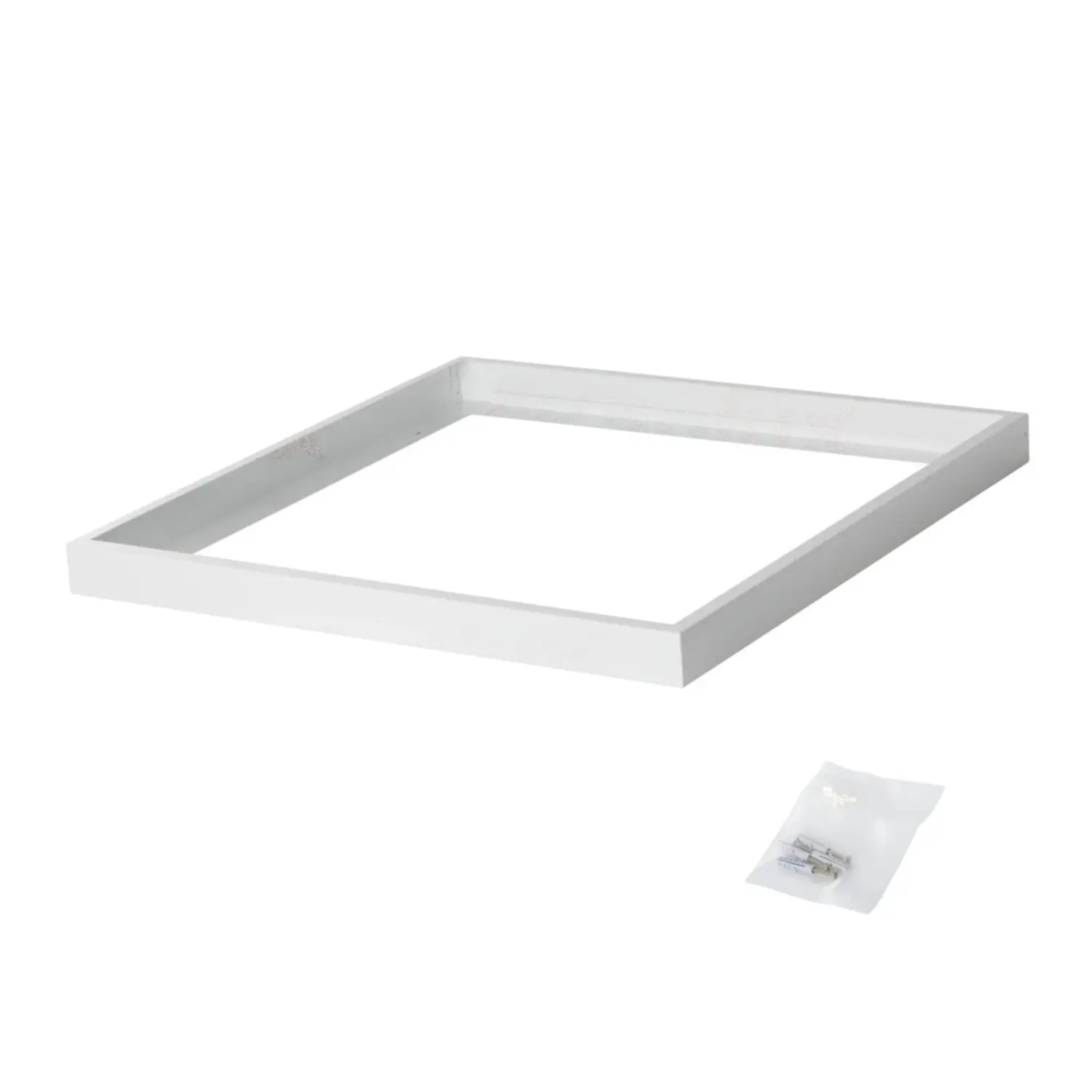 immagine del prodotto cornice supporto telaio montaggio pannello led 60x60 cm bianco