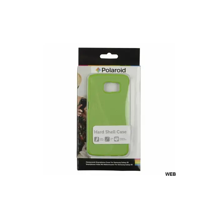 immagine del prodotto Cover posteriore Retro Grip Verde per Samsung Galaxy S6 Polaroid