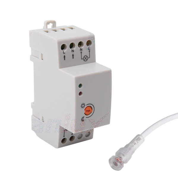 immagine del prodotto crepuscolare fotocellula da quadro con sonda esterna CE bianco 220-240 volt kan 22370