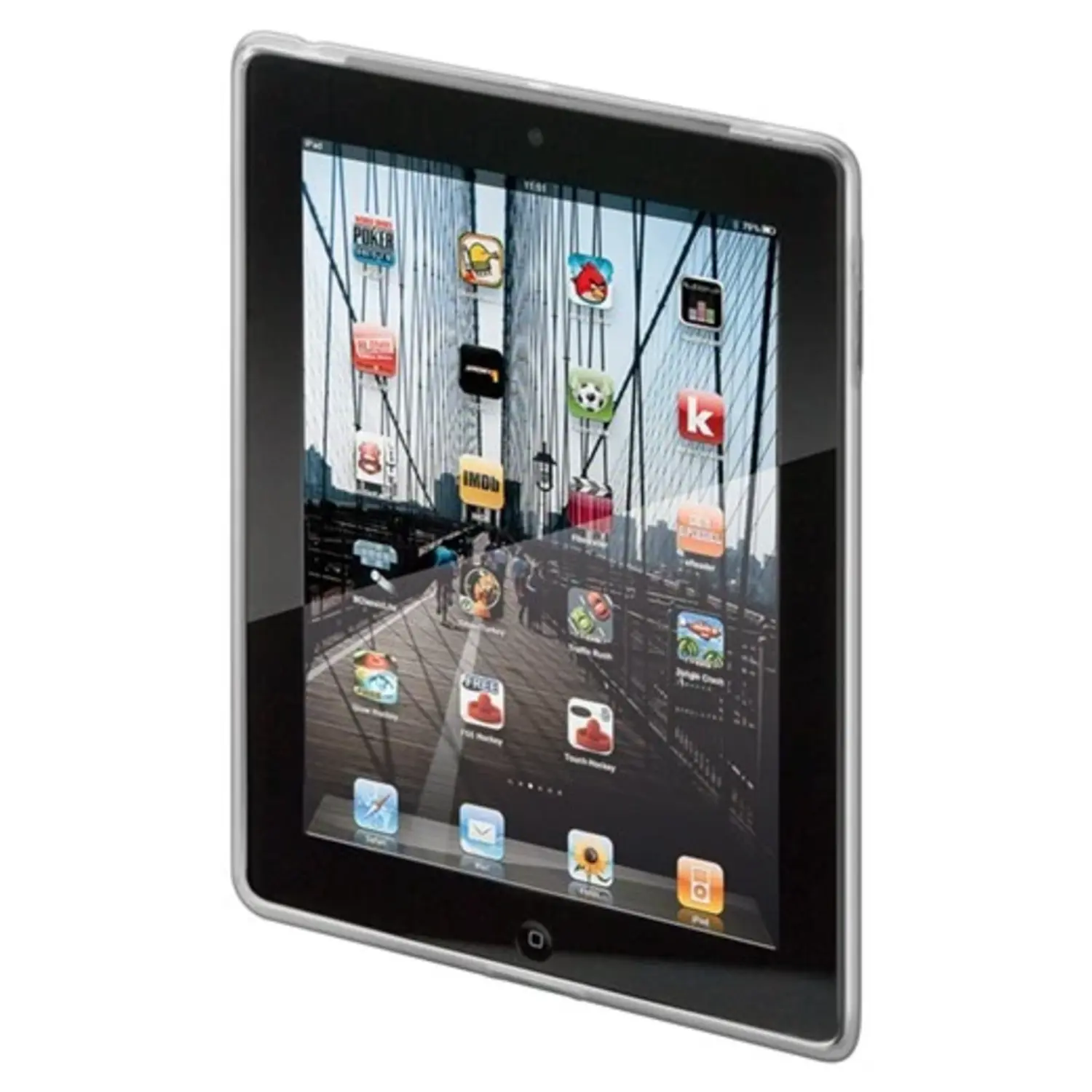 immagine del prodotto custodia per ipad 2-3 bumper case durevole trasparente