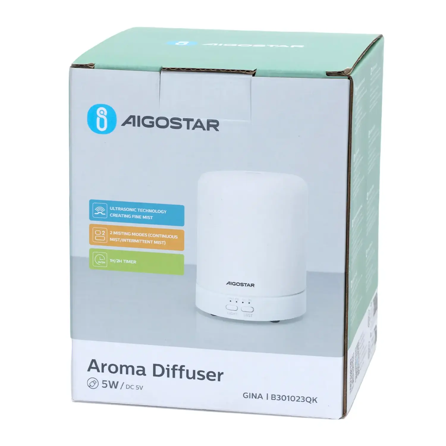 immagine Diffusore di aromi 5W  120ml bianco