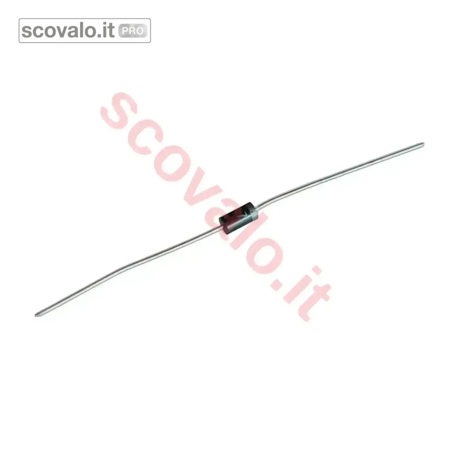 immagine del prodotto Diodo 1N4007 Raddrizzatore 1000V 1A 10 Pezzi - Componente Elettronico