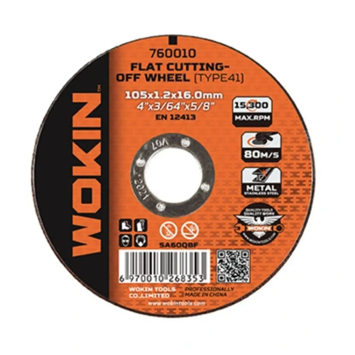 immagine del prodotto disco da taglio per ferro flex smerigliatrice da 115mm 1 mm