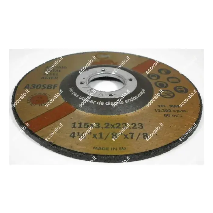 immagine disco da taglio per ferro flex smerigliatrice da 115mm 3,2 mm