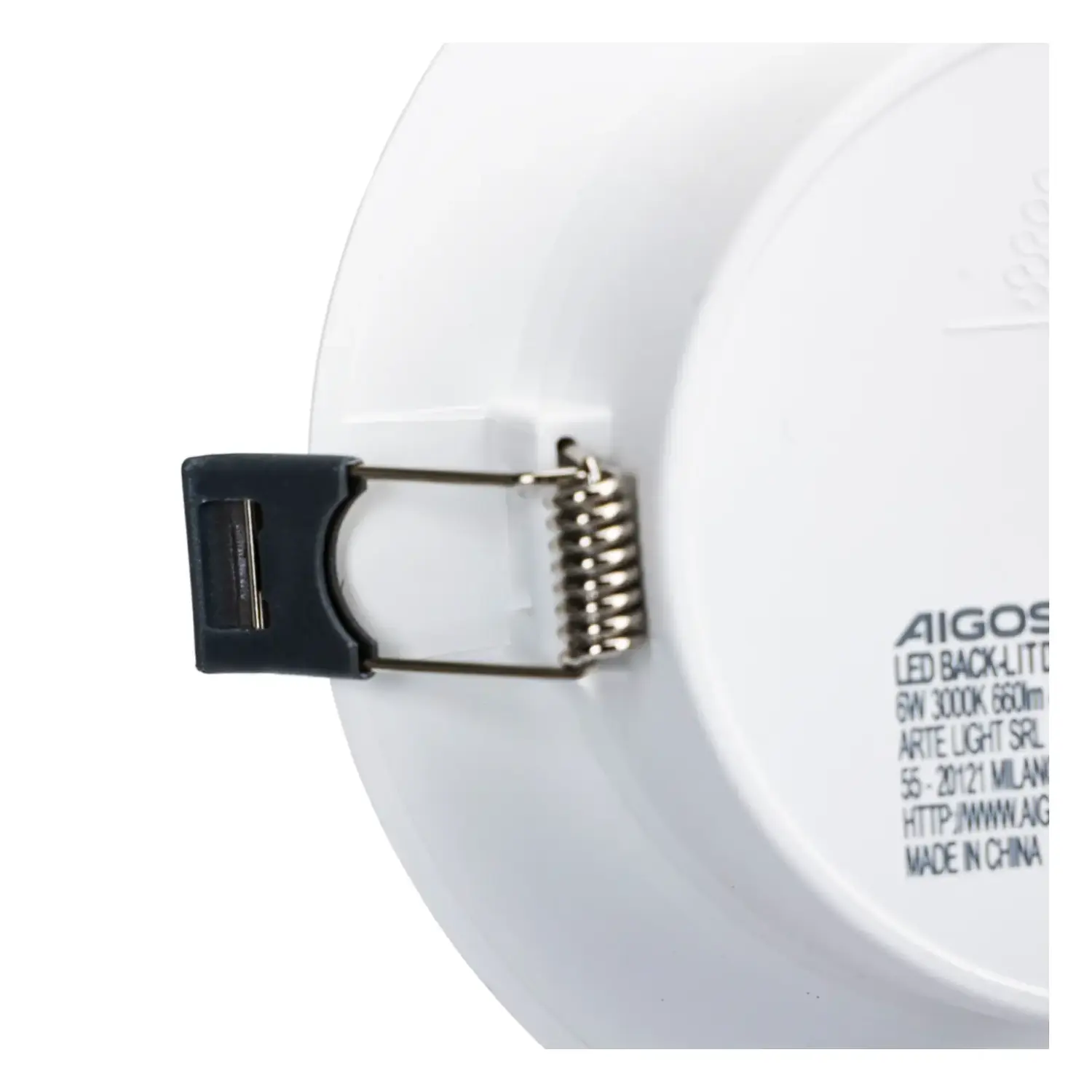 immagine Downlight LED E6 rotondo da incasso 9W luce fredda